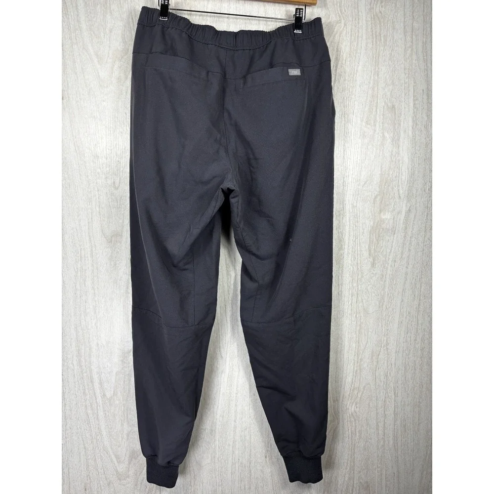 FIGS Tansen Jogger Scrub Pants Mens M Gray FIONx Stretch Medical Athletic